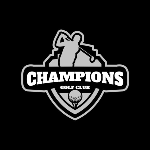 Champions Golf Club logo template Thumbnail